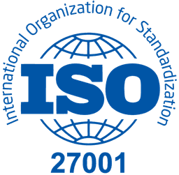 ISO 27001 badge