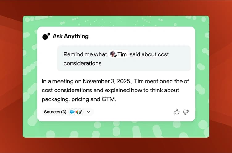 Every meeting followed up in minutes, not hours