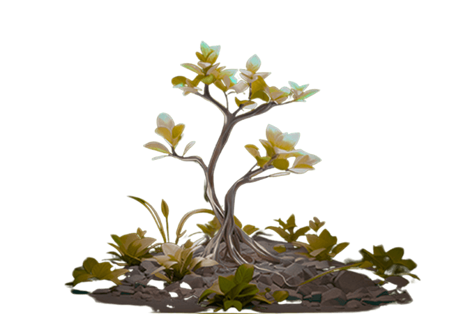 Decorative tree illustration Decorative tree illustration in the call-to-action banner