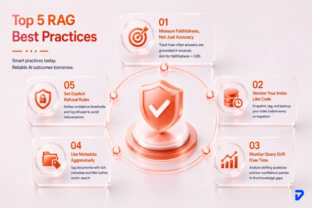 Top 5 RAG Best Practices to Consider Before Implementation