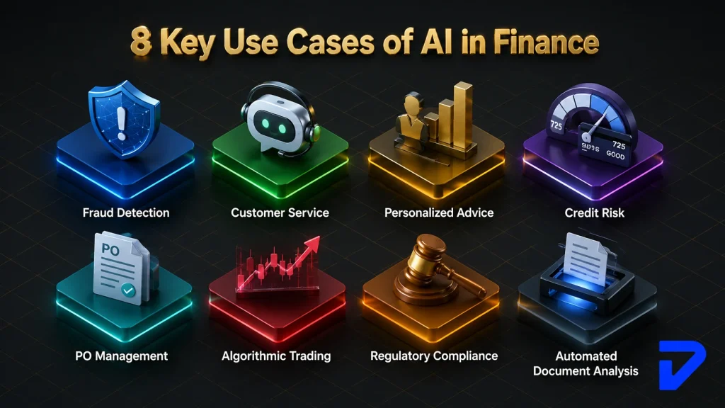 8 Best Use Cases of AI in Finance