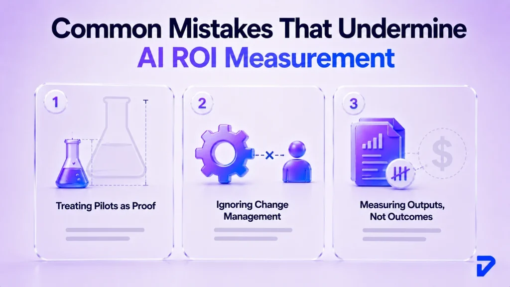 Common Mistakes That Undermine AI ROI Measurement