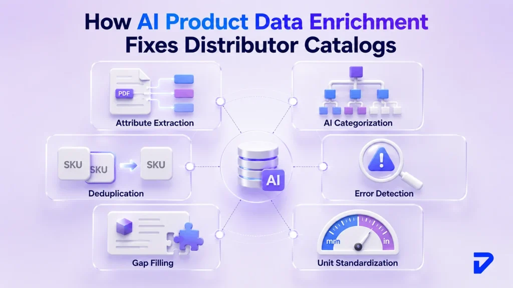 How Does AI Fix Product Data for Distributors?