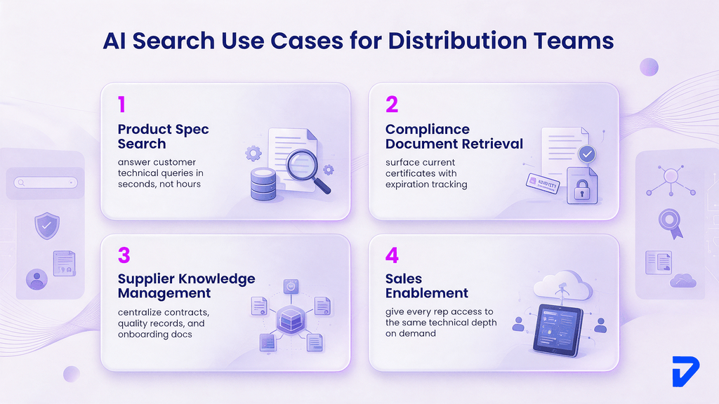 Enterprise AI Search Use Cases in Distribution